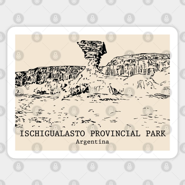 Ischigualasto Provincial Park - Argentina Sticker by Lakeric